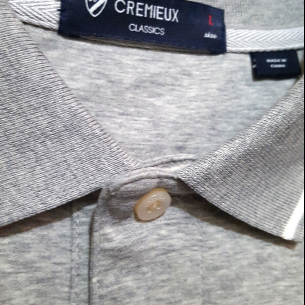 Daniel Cremieux short sleeve knit polo shirt